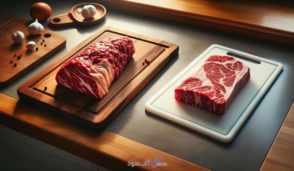 تخته گوشت پلاستیکی بهتر است یا چوبی؟ 1