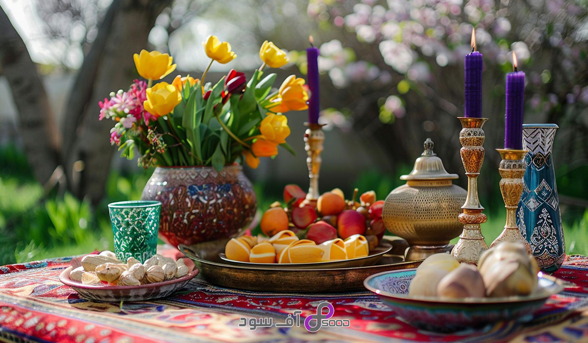 چگونه میز هفت سین را به شکلی خلاقانه و جذاب بچینیم؟ 12
