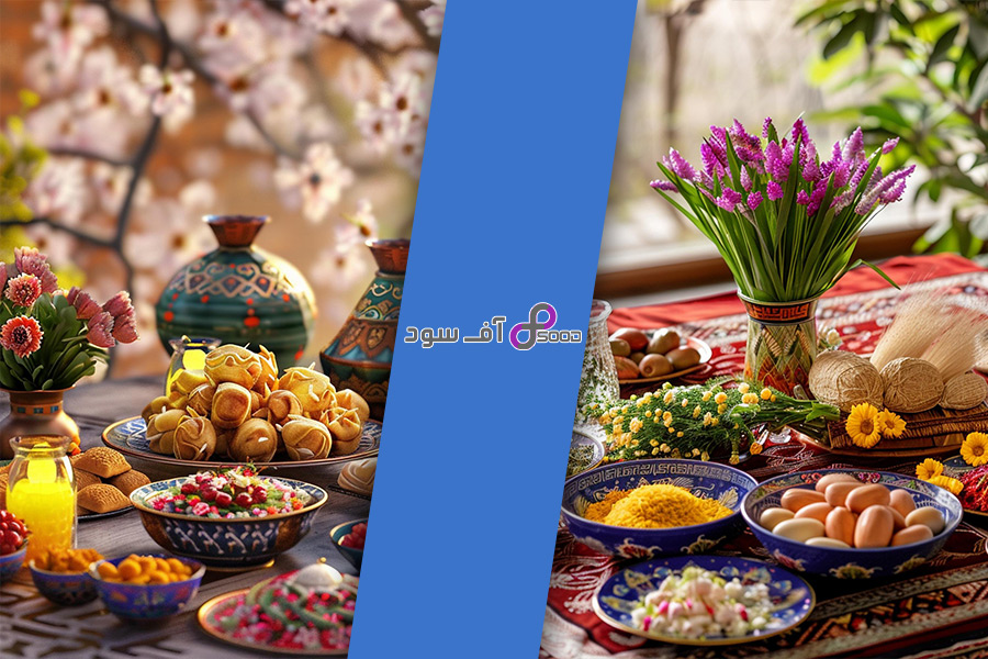 چگونه میز هفت سین را به شکلی خلاقانه و جذاب بچینیم؟ 3