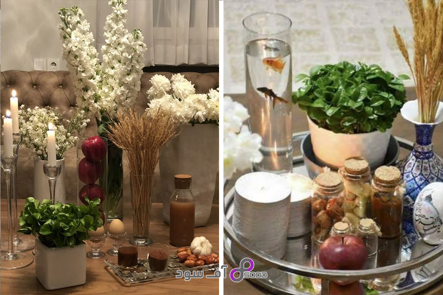 چگونه میز هفت سین را به شکلی خلاقانه و جذاب بچینیم؟ 2