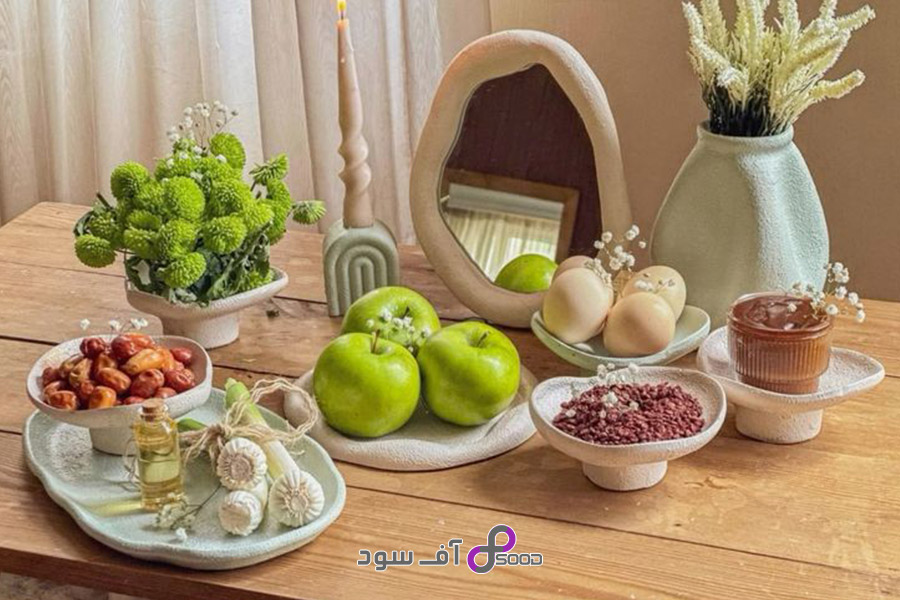 چگونه میز هفت سین را به شکلی خلاقانه و جذاب بچینیم؟ 21