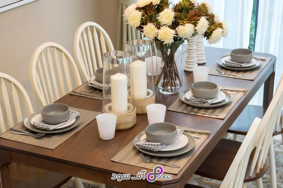 چیدمان میز پذیرایی برای عید دیدنی