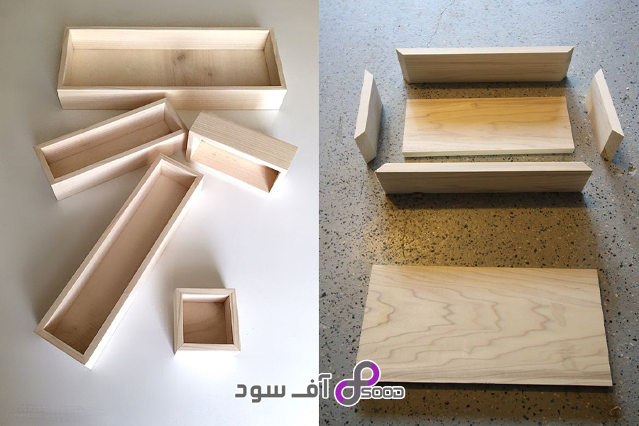 بررسی انواع چوب مناسب برای ساخت جعبه و سطل چوبی