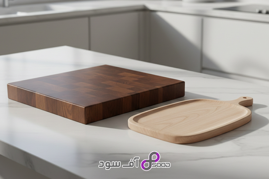تفاوت تخته گوشت و تخته سرو چوبی در قیمت و ارزش خرید