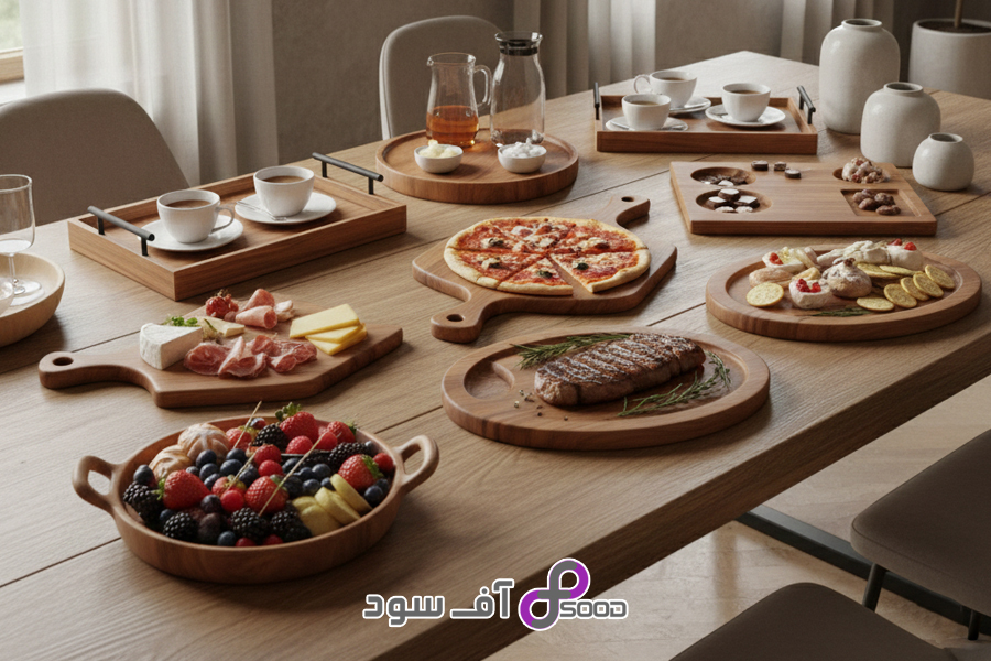 سینی و تختههای سرو (ابزاری کاربردی و مد روز)