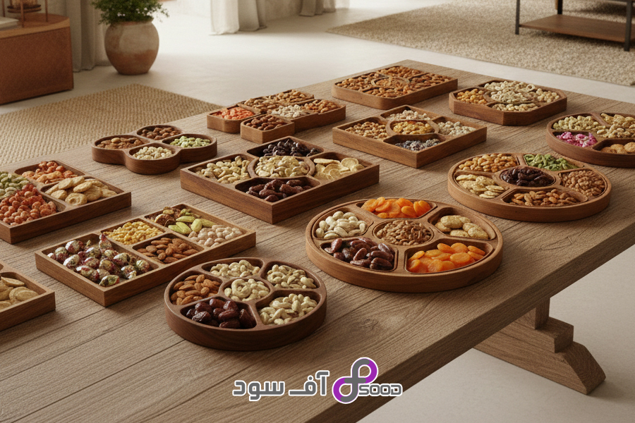 انواع اردوخوری (برای تنقلات و مزه)