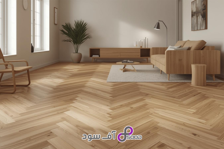 انعطافپذیریپارکت در طراحی و ست کردن با دکوراسیون